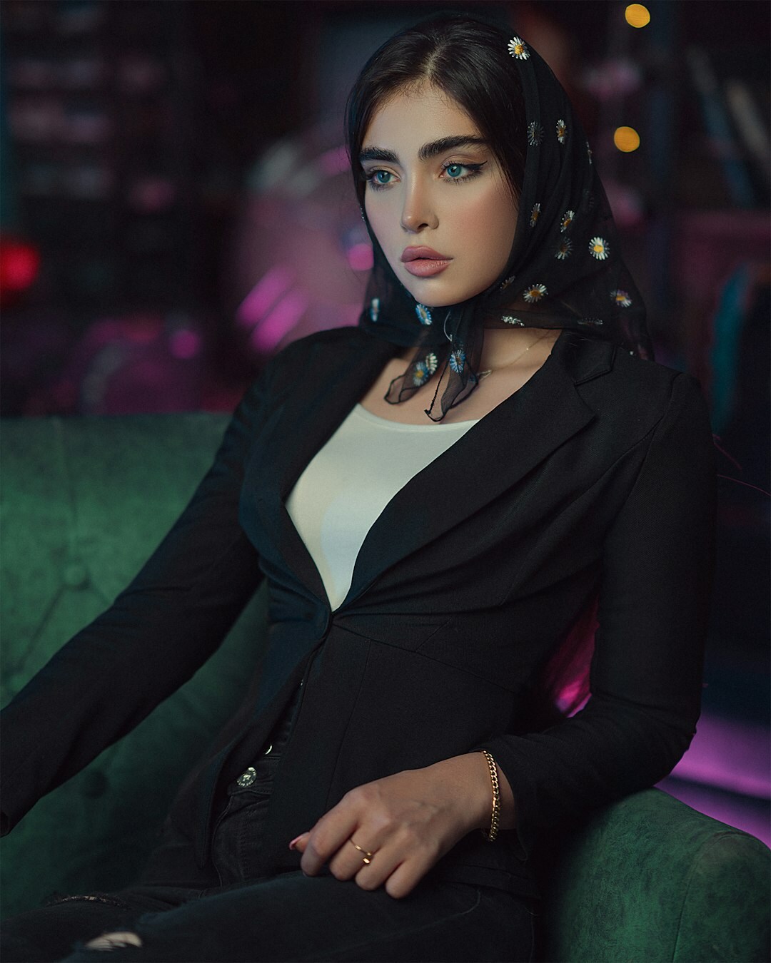 Turkish TV producer woman portrait
